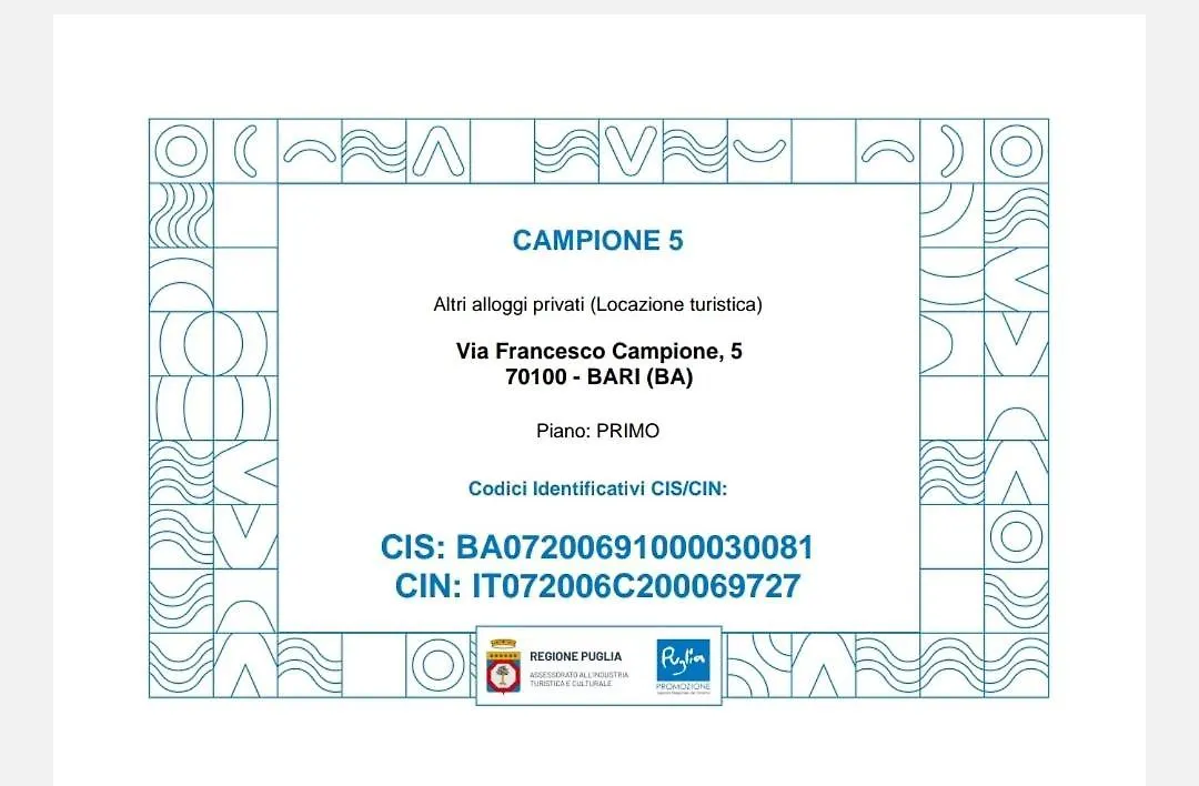 Campione 5 Apartman Bari